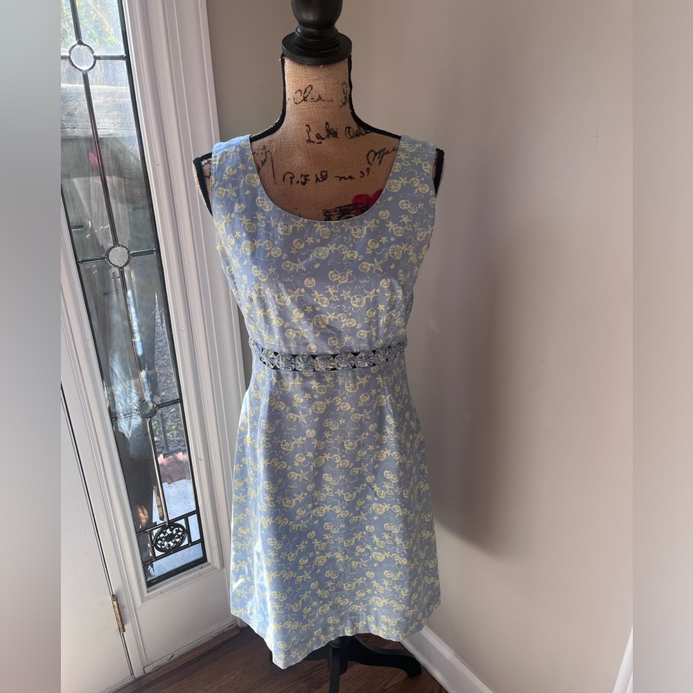 Vintage Lilly Pulitzer Dress with Gorgeous Cut out Detailing